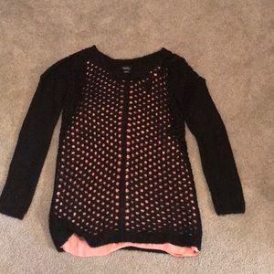 Sweater and under tank